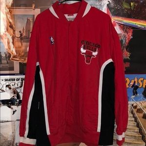 Vintage Bulls Warm Up Jacket
